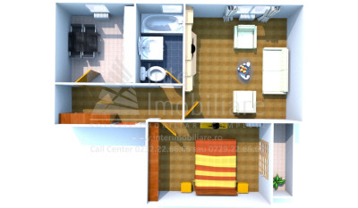 Apartament de vanzare, 2 camere Galata 159198