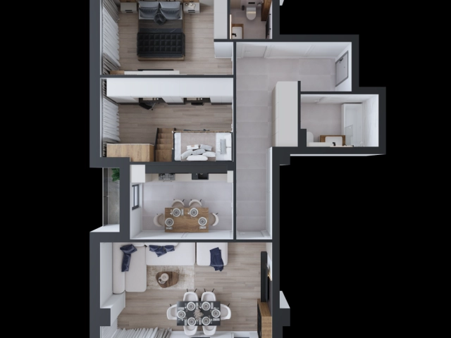 Apartament 3 camere - CUG