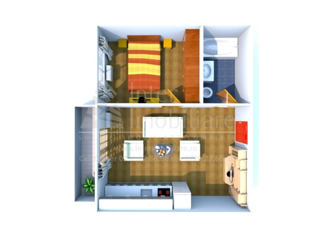 Apartament 2 camere - Bucium