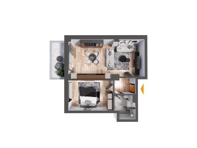 Apartament 2 camere - Nicolina