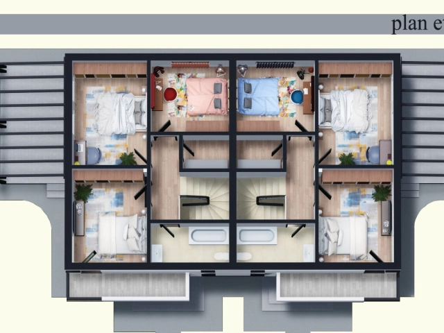Apartament 4 camere - Miroslava