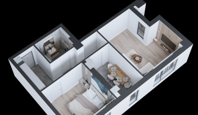 Apartament de vanzare 2 camere CUG 152245