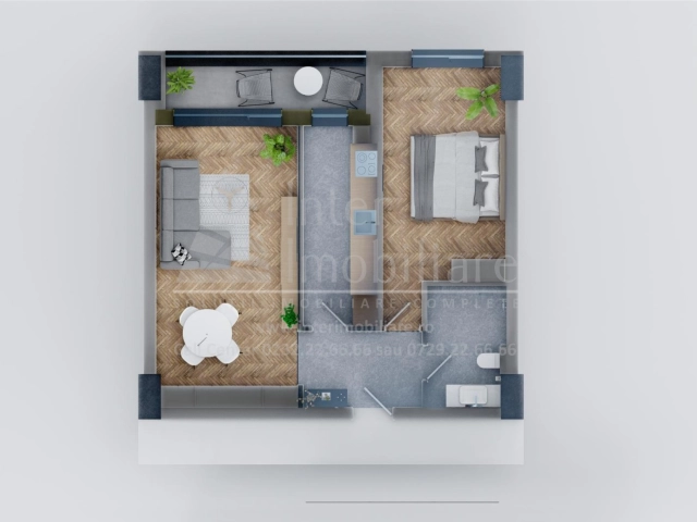 Apartament 2 camere - Tatarasi