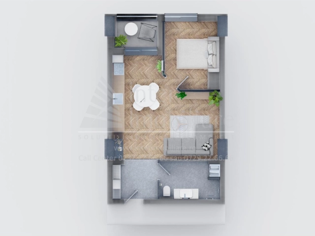 Apartament 1 camere - Tatarasi