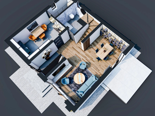 Apartament 4 camere - Rediu
