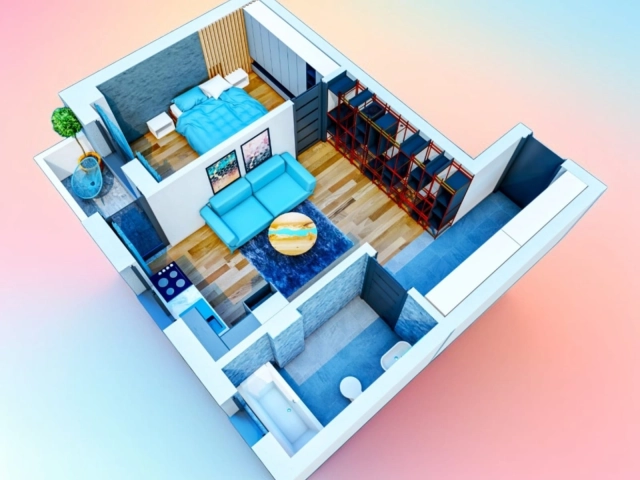Apartament 2 camere - Bucium