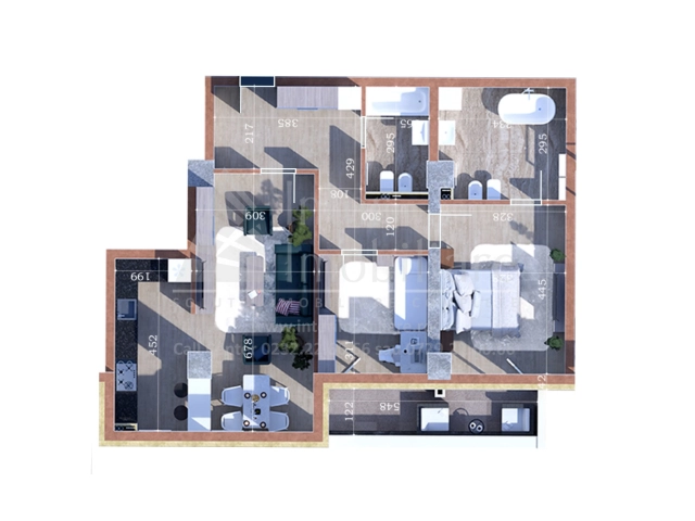 Apartament 3 camere - Copou