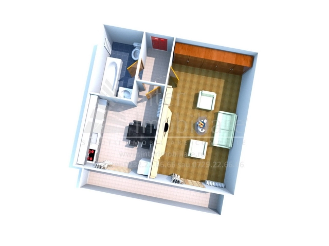 Apartament 1 camere - Bucium