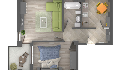 Apartament de vanzare 2 camere Miroslava 152975