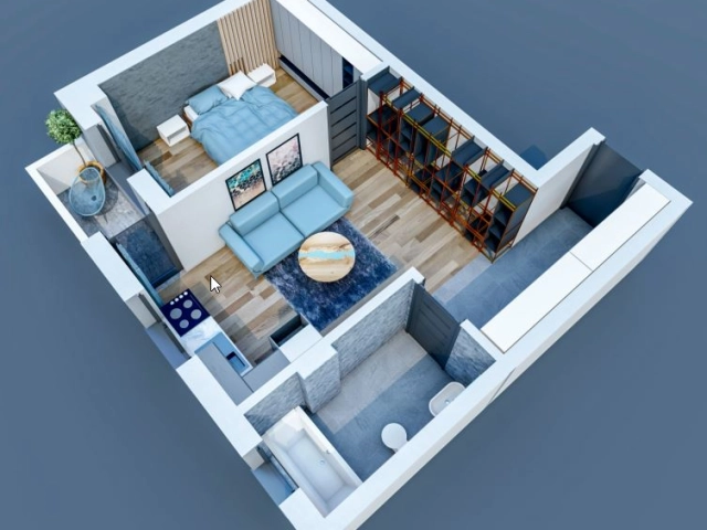 Apartament 2 camere - Visani