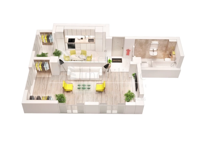 Apartament 1 camere - Nicolina