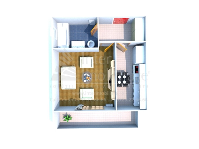 Apartament 1 camere - Pacurari