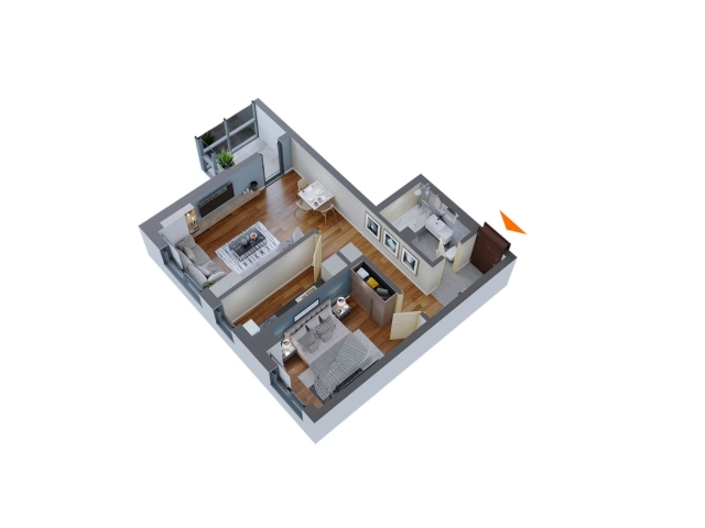 Apartament 2 camere - Dacia