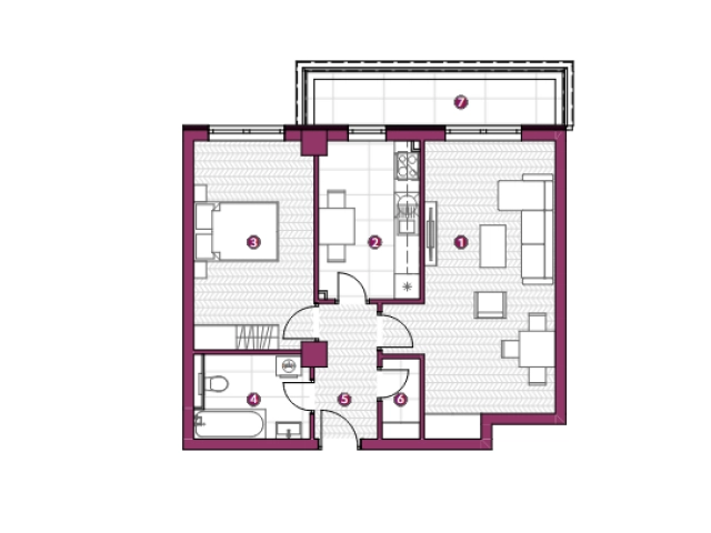 Apartament 2 camere - Galata