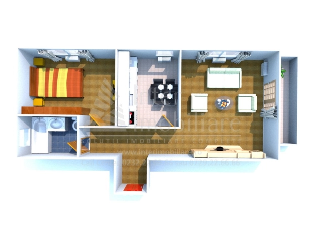 Apartament 2 camere - Bucium