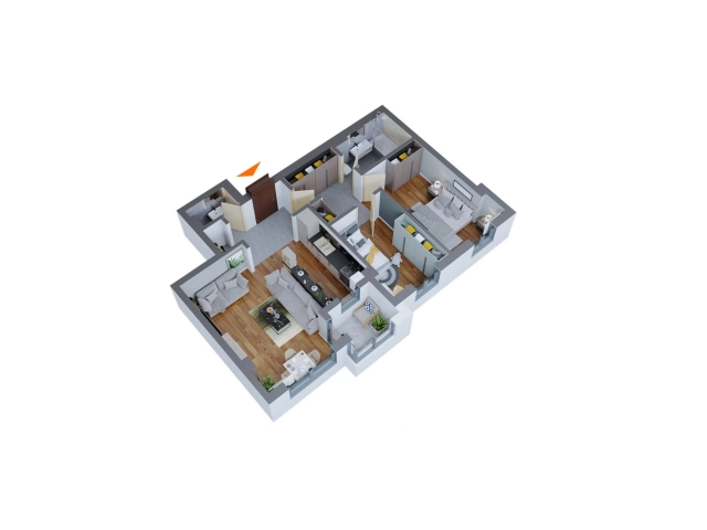Apartament 3 camere - Dacia