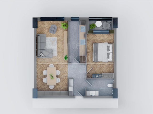 Apartament 2 camere - Tatarasi