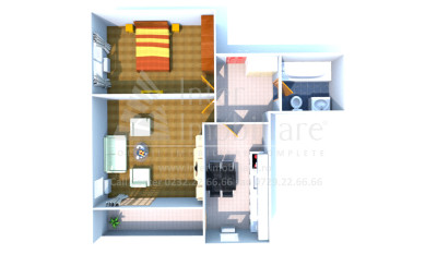 Apartament de vanzare 2 camere CUG 152005