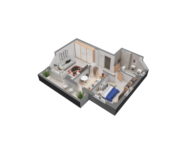 Apartament 2 camere - Dacia