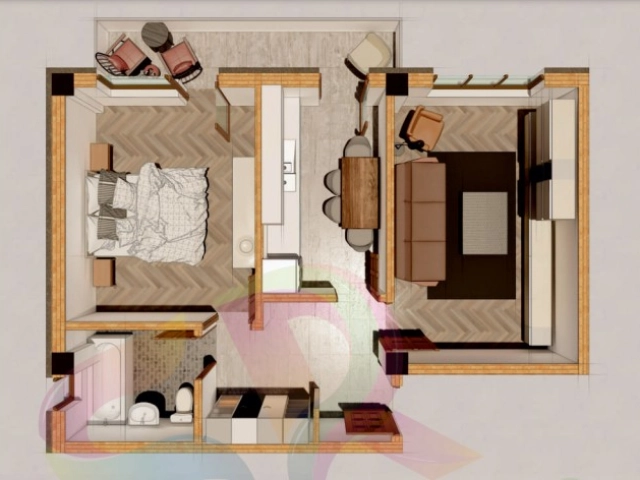 Apartament 2 camere - Bucium