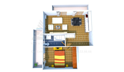 Apartament de vanzare 2 camere Frumoasa 160574