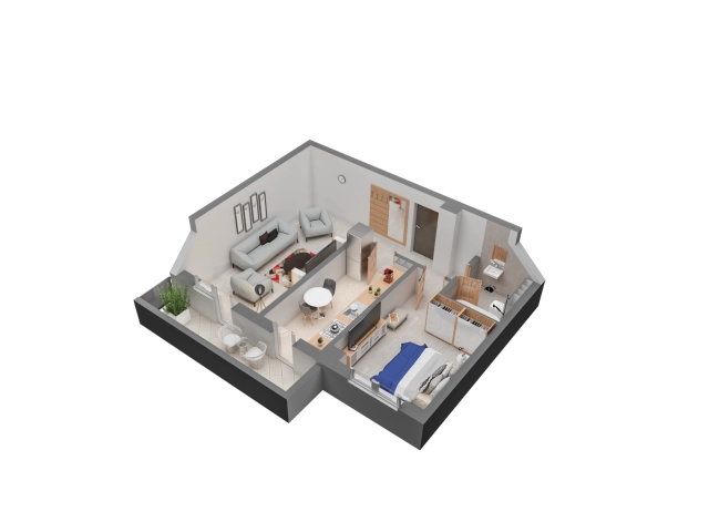Apartament 2 camere - Canta