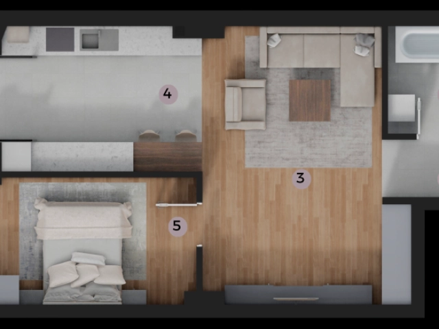 Apartament 2 camere - Tatarasi
