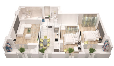 Apartament de vanzare 3 camere Frumoasa 149921