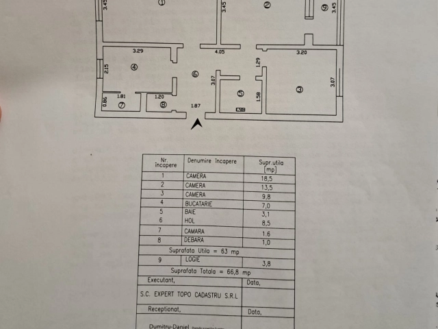 Apartament 3 camere - Metalurgie