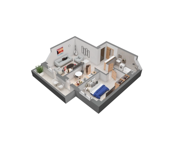 Apartament 2 camere - Canta