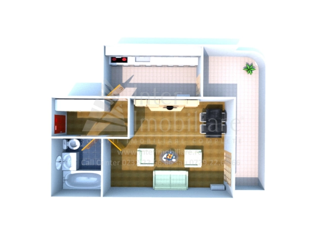 Apartament 1 camere - Galata