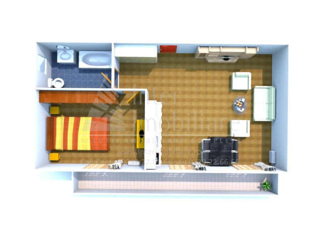Apartament 2 camere - Frumoasa