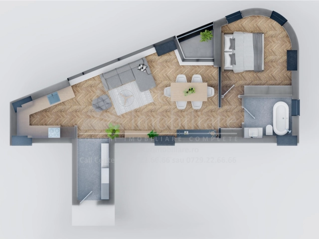 Apartament 2 camere - Tatarasi