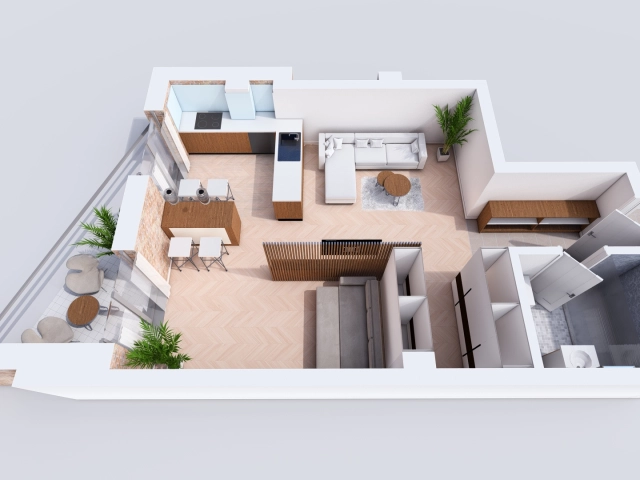 Apartament 1 camere - Bucium