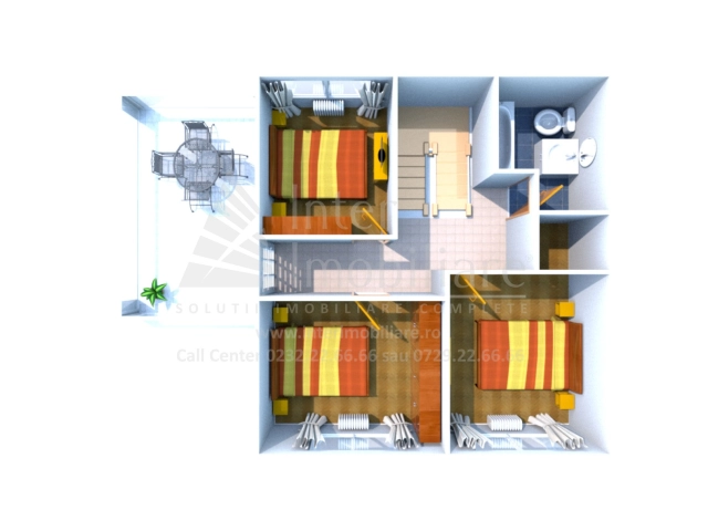 Apartament 4 camere - Breazu
