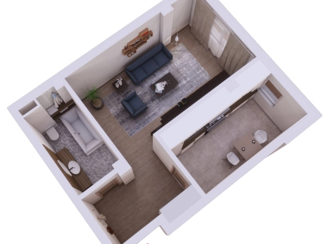 Apartament 1 camere - Pacurari