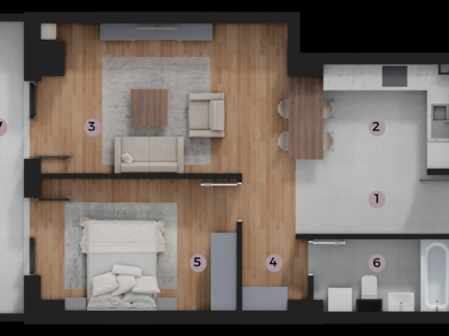 Apartament 3 camere - Tatarasi