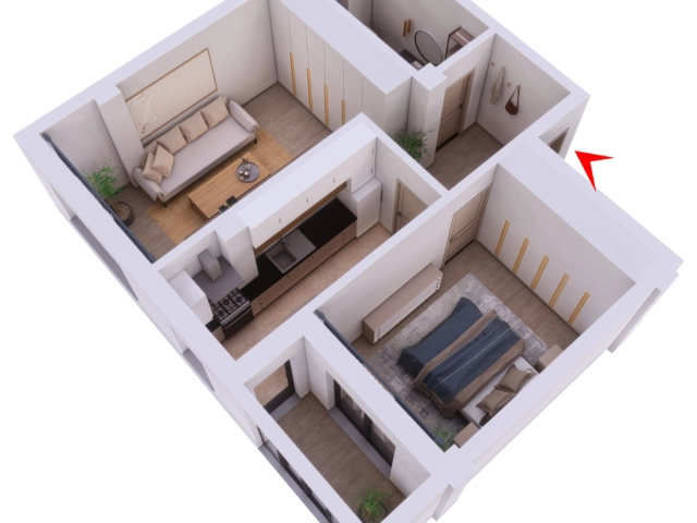Apartament 2 camere - Pacurari