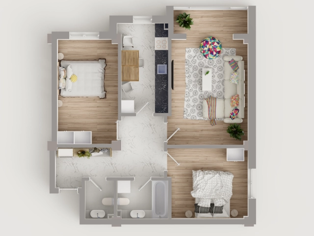 Apartament 3 camere - Popas Pacurari
