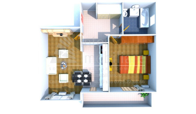 Apartament de vanzare 2 camere Bucium 157165