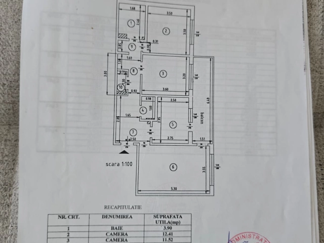 Apartament 3 camere - CUG