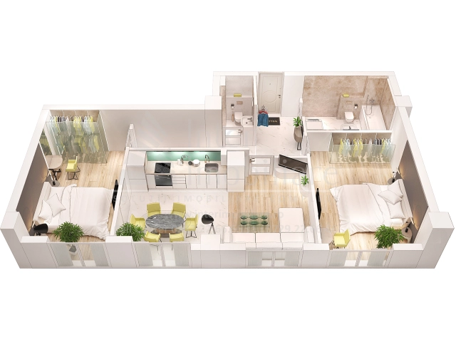 Apartament 3 camere - Frumoasa