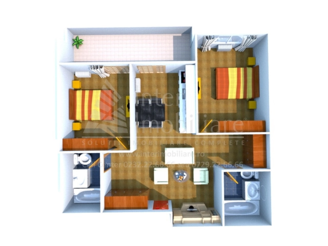 Apartament 3 camere - Podul de Fier