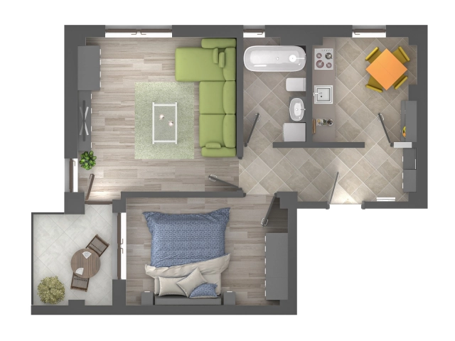 Apartament 2 camere - Galata