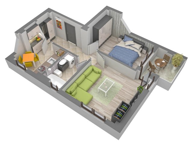 Apartament 2 camere - Galata