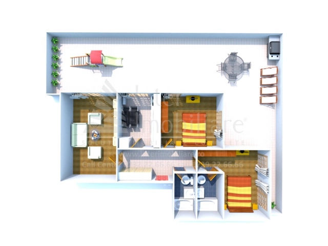 Apartament 3 camere - Galata