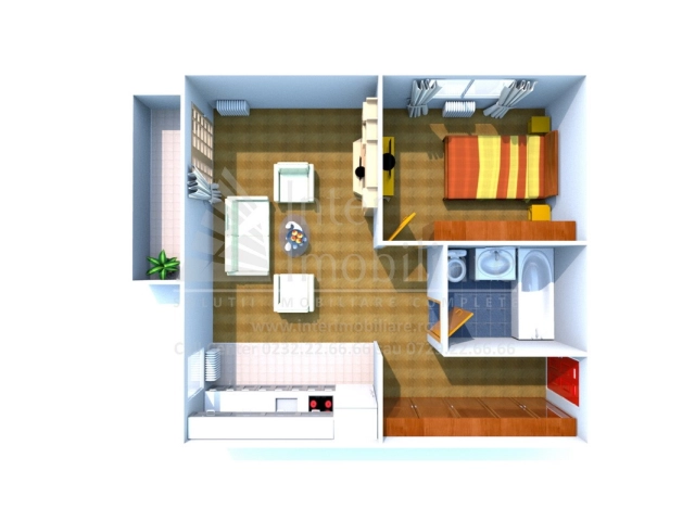 Apartament 2 camere - Visani