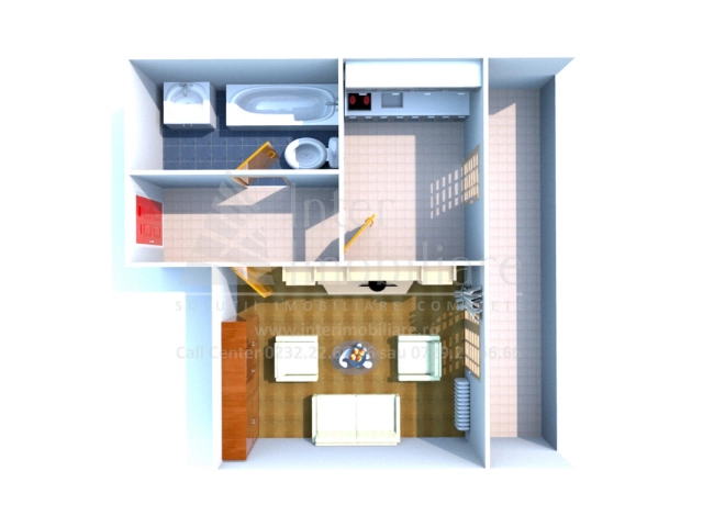 Apartament 1 camere - Galata