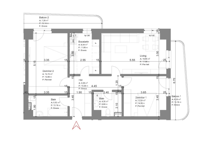 Apartament 3 camere - Alexandru cel Bun