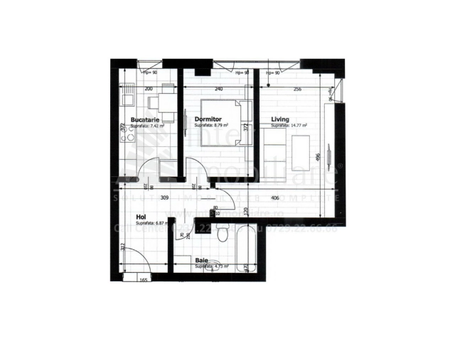 Apartament 1 camere - Galata